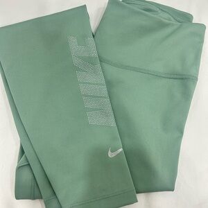 Nike Dri Fit Green Leggings
